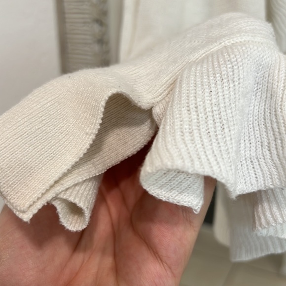 John + Jenn Ruffle Sweater Top - Picture 4 of 5